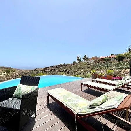 Vila Espectacular Con Piscina Infinity, Bbq Y Wifi En San Miguel De Abona, Tenerife Sur San Miguel de Abona