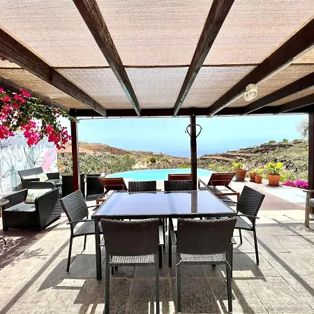 Vila Espectacular Con Piscina Infinity, Bbq Y Wifi En San Miguel De Abona, Tenerife Sur San Miguel de Abona
